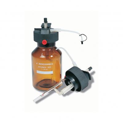 SOCOREX 501紧凑型瓶口移液器  分液范围0.2-2 mL 试剂瓶250ml