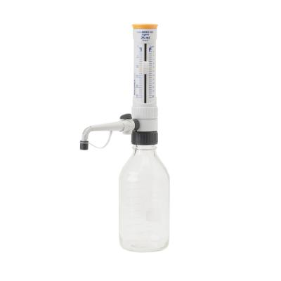 SOCOREX 525有机型瓶口分液器（带流量控制阀） 0.25-2.5ml