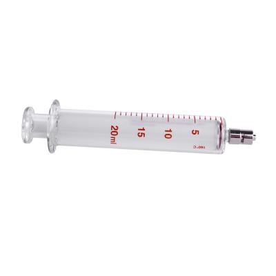 SOCOREX 玻璃注射器 带锁扣Luer针头接口 20ml 2/盒