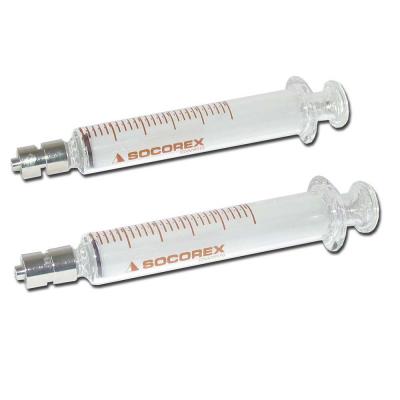 SOCOREX 玻璃注射器 带锁扣Luer针头接口 150ml 1/盒